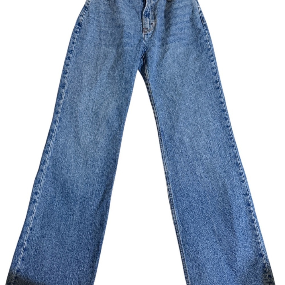 Abercrombie & Fitch Blue Flare Jeans - Picture 2 of 9